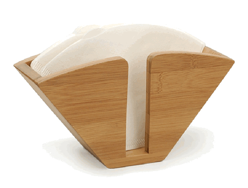 RSVP International Bamboo Coffee Cone Filter Holder RSVP International Bamboo Coffee Cone Filter Holder