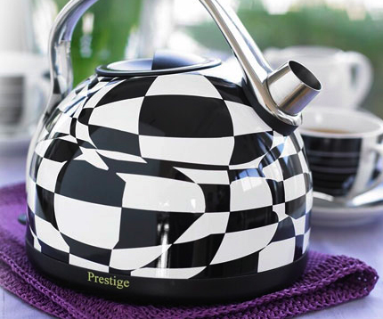 Prestige 1.5L Checked Dome Kettle Prestige 1.5L Checked Dome Kettle