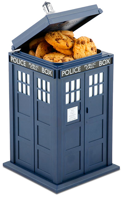 Doctor Who Talking TARDIS Cookie Jar