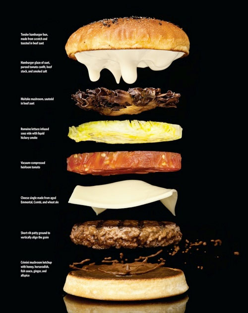The Modernist Burger The Modernist Burger from Modernist Cuisine: The Art and Science of Cooking.