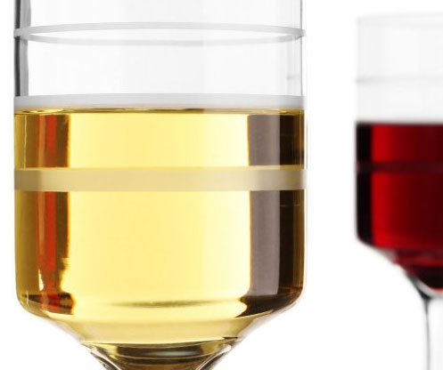 Wine-Trax, the measuring wine glass, set of 2