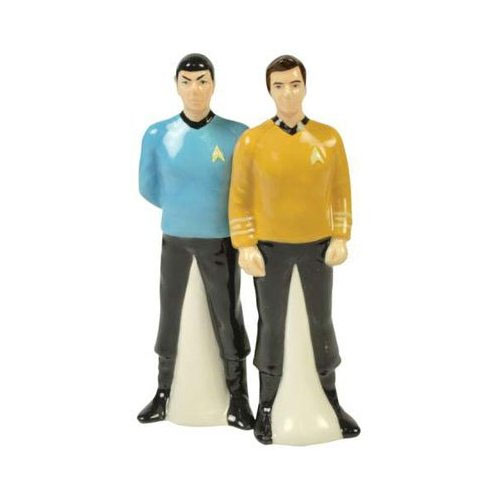 Star Trek Kirk & Spock Salt & Pepper Shaker Set Star Trek Kirk & Spock Salt & Pepper Shaker Set