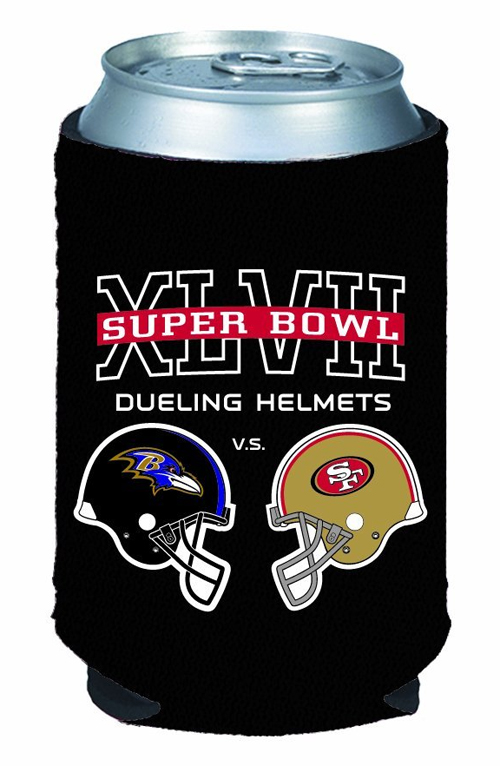 Super Bowl XLVII Pint Glass And Beer Koozie Win! — Beyond The Kitchen Sink